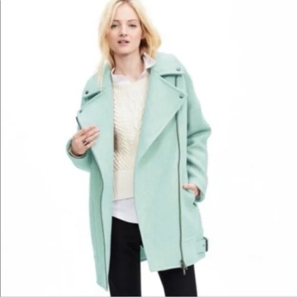 Banana Republic Moto Cocoon Jacket - Picture 12 of 13